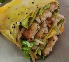 Crispy Chicken Pancake