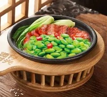 Lap cheong and Green Bean Clay Pot Rice