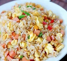 Egg and Ham Fried Rice