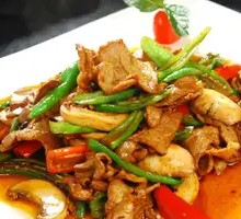 Chuan-Xiang Stir-Fried Pork with Rice