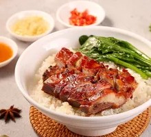 Honey-glazed BBQ Pork Rice