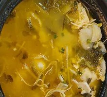 Sour Cabbage Fish with Tofu in Clay Pot