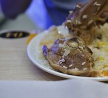 Hand-grabbed Lamb Rice