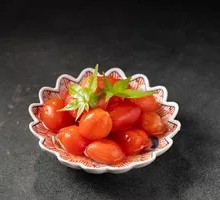 Plum-Stuffed Cherry Tomatoes