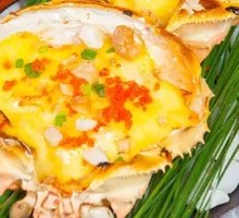 Signature Cheese Baked Crab Pot