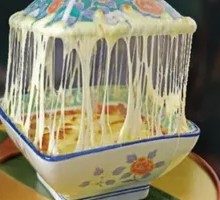 Cheese Waterfall Sweet Potato