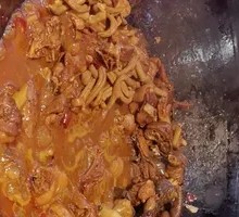 Stir-Fried Chicken Intestines