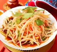 Pan-Fried Shredded Radish Cake