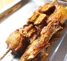 Grilled Lamb Skewers