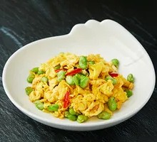 Fava Bean and Egg Stir-fry