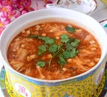 Sour Spicy Seafood Soup