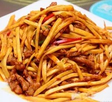 Bamboo Shoots with Shredded Pork