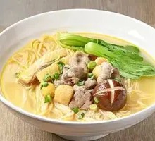 Chicken and Mushroom Noodle Soup