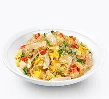 Sour Cabbage Stir-Fried with Vermicelli