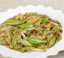 Scallion and Egg Stir-Fry