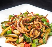 Stir-fried Squid