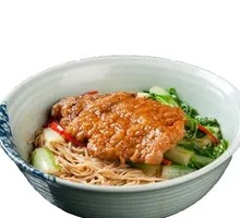 Homemade Pork Cutlet Rice Noodles