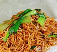 Fried Sauce Egg Fried Noodles