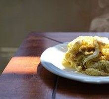Silver Fish Fried with Eggs