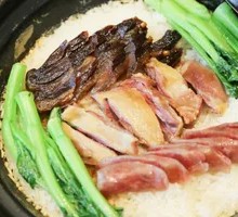 Salted Meat Baozi Rice