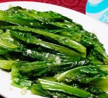 Garlic Mashed Pak Choi