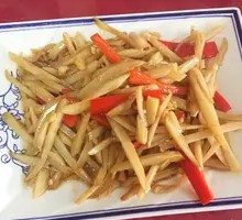 Stir-Fried Lotus Root with Special Flavor