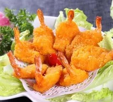 Golden Butterfly Shrimp