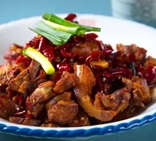 Spicy Pork with Young Pig Meat