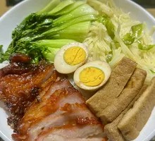 Honey-glazed BBQ Pork Rice