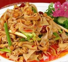 Spicy Duck Intestines Salad