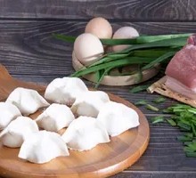 Handmade Chive and Pork Dumplings