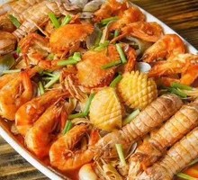 Spicy Braised Seafood Platter