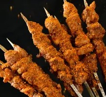 Lamb Skewers with Red Willow