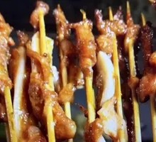 Grilled Pork Ribs Skewers