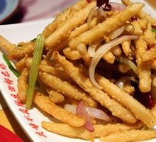 Dry-Fried Lotus Root Strips