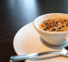 Qimen Black Tea Caramel Custard