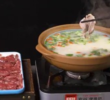 Freshly Sliced Lamb for Hot Pot