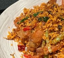 Steamed Giant Tiger Prawn