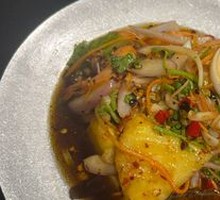 Pineapple Passion Fruit Dressing Mixed Shrimp