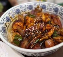 Eel and Shrimp Noodles