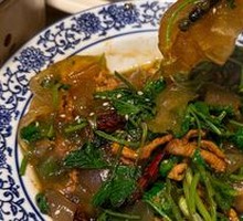 Cilantro Vermicelli with Shredded Pork