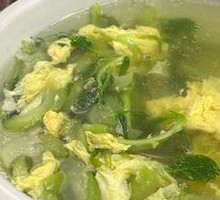 Loofah Egg Soup