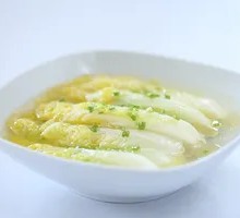 Chicken Soup with Baby Bok Choy