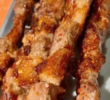 Handmade Skewered Lamb