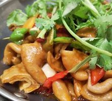 Spicy Pork Intestines Stir-fry