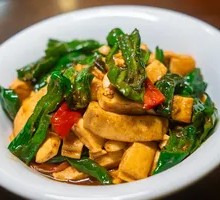 Stir-fried Tofu with Chili