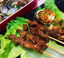 Grilled Lamb Skewers