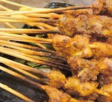 Lamb Skewers with Red Willow