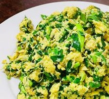 Scallion Egg Stir-fry