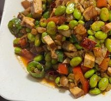 Fried Sauce with Edamame